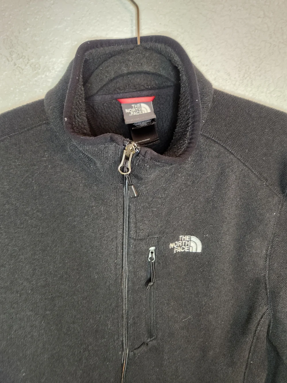 The North Face Black Full-Zip Fleece Jacket men's L